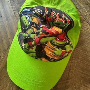 Kids Ninja Turtles Green Cap